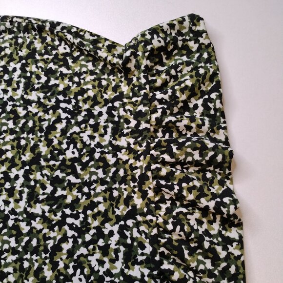 MICHAELl Michael Kors Camouflage Ruffle Top - Picture 5 of 8